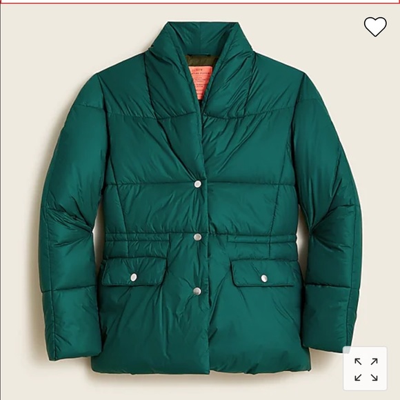 NWT J.CREW Alps puffer jacket with PrimaLoft - Picture 1 of 10